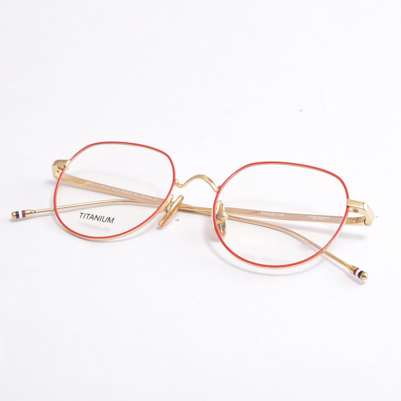 TB914Retro round glasses