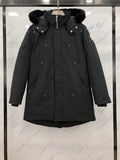 Moose Knuckles Men's Longline Hooded Parka - Black