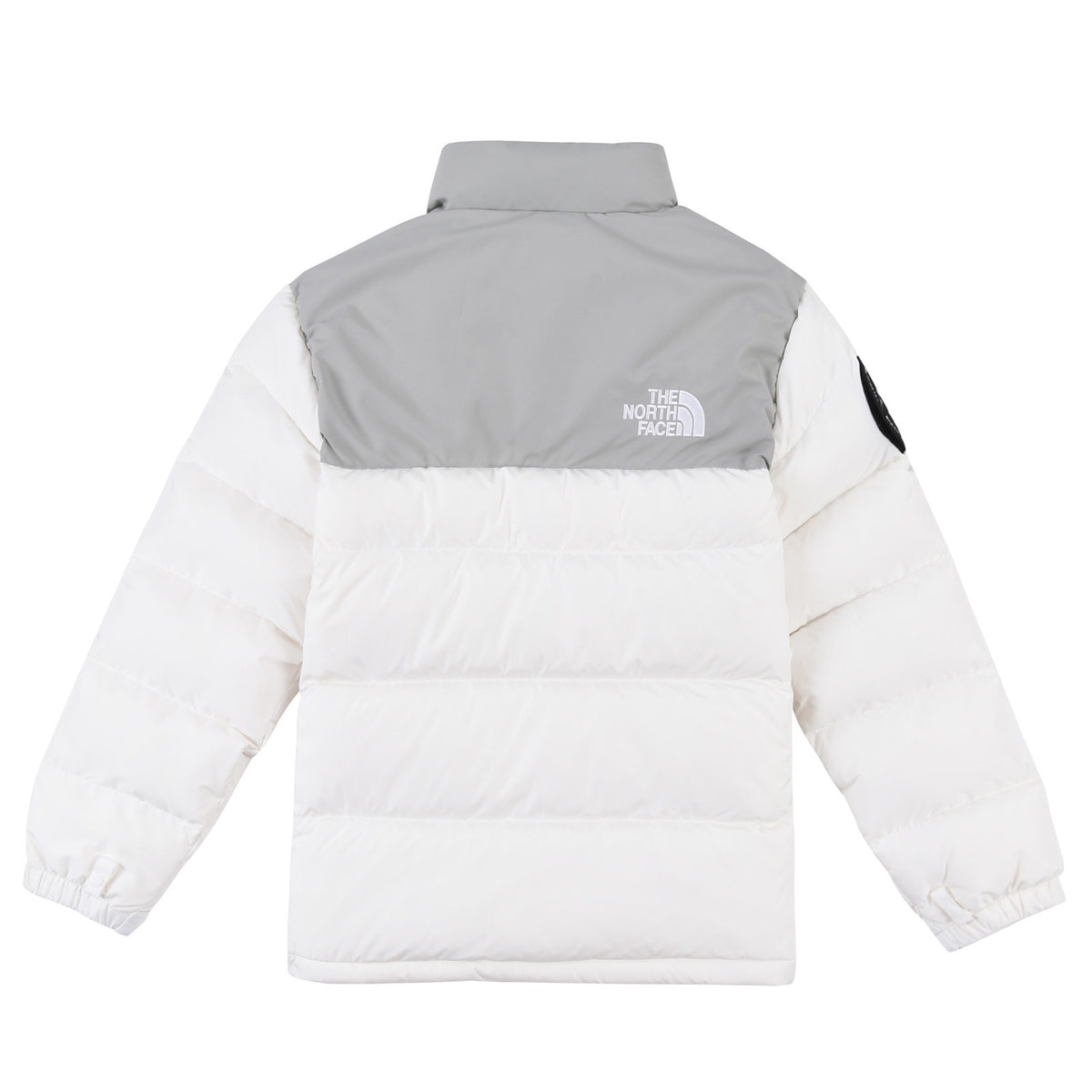 The North Face 1992 Stand-Collar Puffer Down Jacket - White & Gray