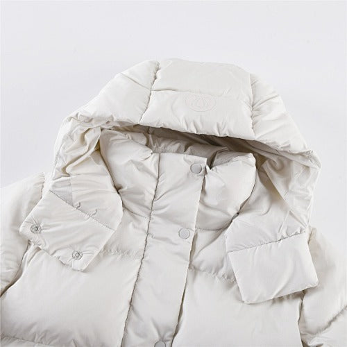 lululemon Women's Wunder Puff Cropped Hooded Jacket in White