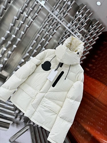 Moncler Genius Hooded Puffer Down Jacket - White