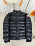 Canada Goose Crofton Stand-Collar Puffer Jacket in Black