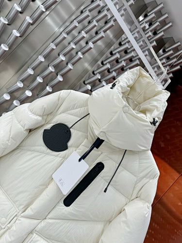 Moncler Genius Hooded Puffer Down Jacket - White