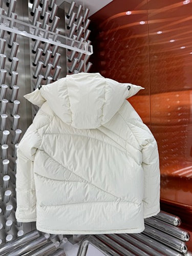 Moncler Genius Hooded Puffer Down Jacket - White