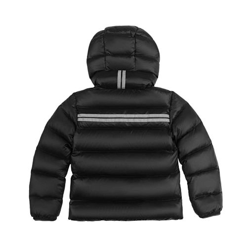 Canada Goose Crofton Kids Hooded Down Jacket 5460K - Black