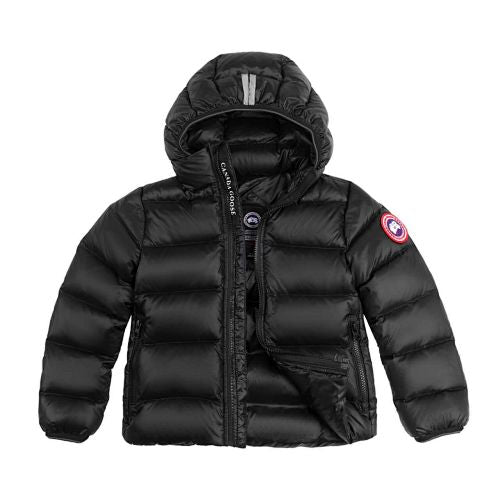 Canada Goose Crofton Kids Hooded Down Jacket 5460K - Black