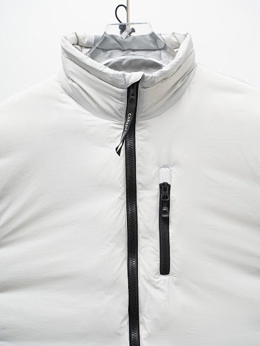 Canada Goose Lodge Stand-Collar Puffer Jacket in White
