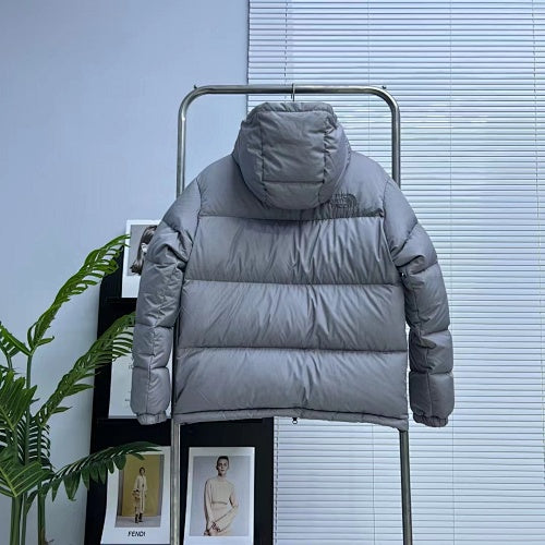 The North Face Hooded Puffer Down Jacket - Gray