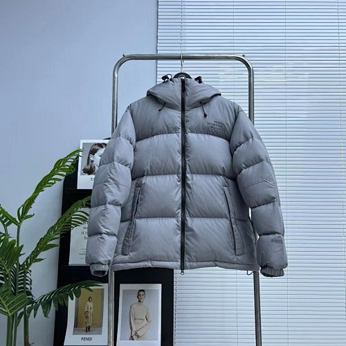 The North Face Hooded Puffer Down Jacket - Gray