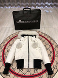 Moose Knuckles Women's Hooded Bomber Jacket - White