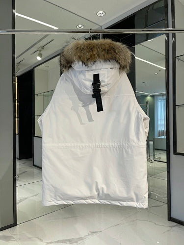 MLB New York Yankees Unisex Hooded Parka in White