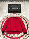 Moose Knuckles Women's Quilted Hooded Parka - Red