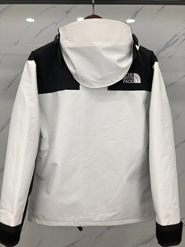 The North Face 1990 Color-Block Hooded Jacket - White & Black