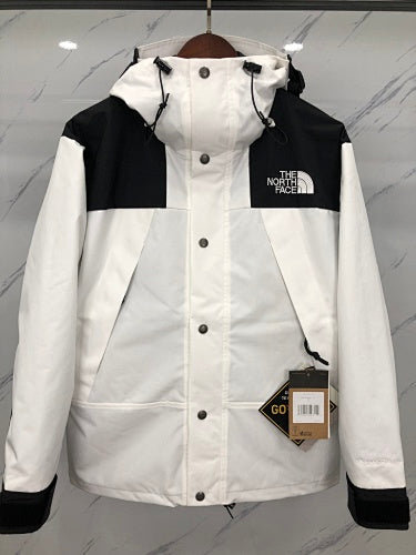 The North Face 1990 Color-Block Hooded Jacket - White & Black