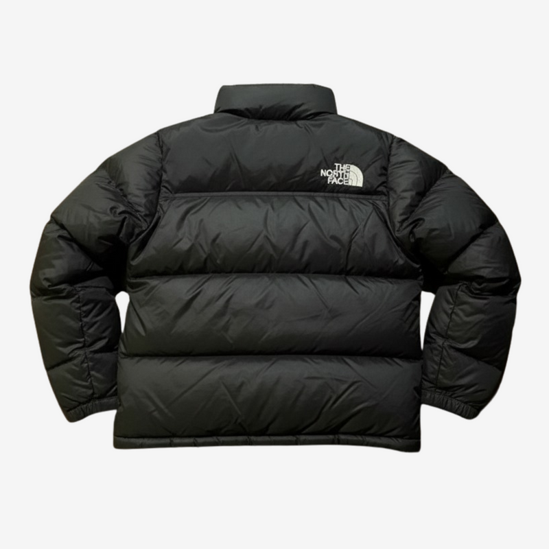 The North Face Black Stand-Collar Puffer Jacket