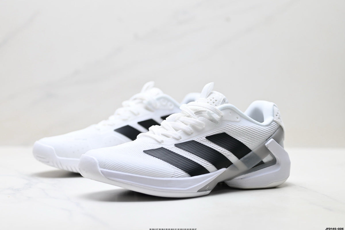 Adidas K81801650 Unisex Running Shoes | Versatile Daily Trainer - 2 Colorways incl. White/Black & Beige/Red