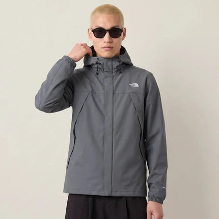 The North Face Men's Antora Hooded Jacket in Granite Grey