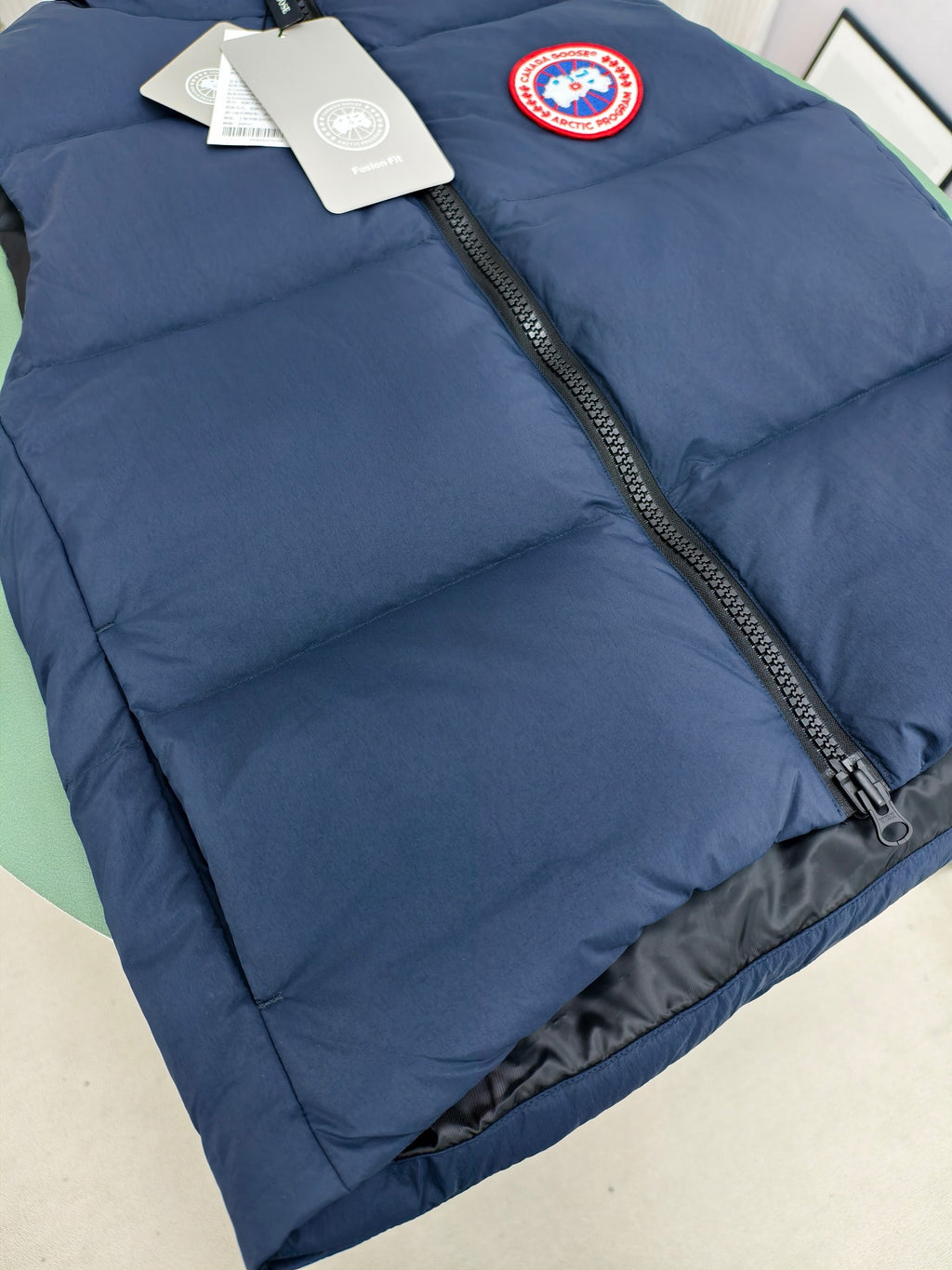 Canada Goose Freestyle Crew Puffer Vest in Navy Blue