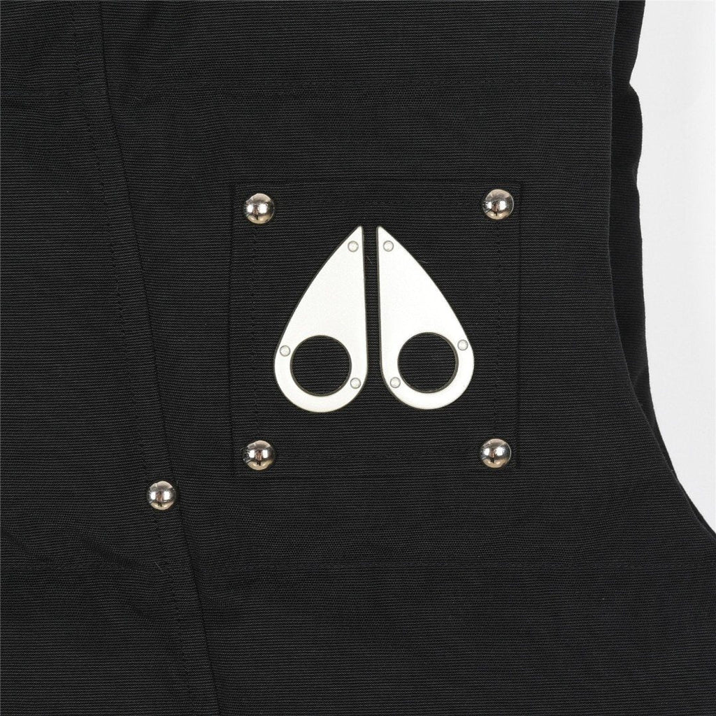 Moose Knuckles Quilted Down Vest - Black