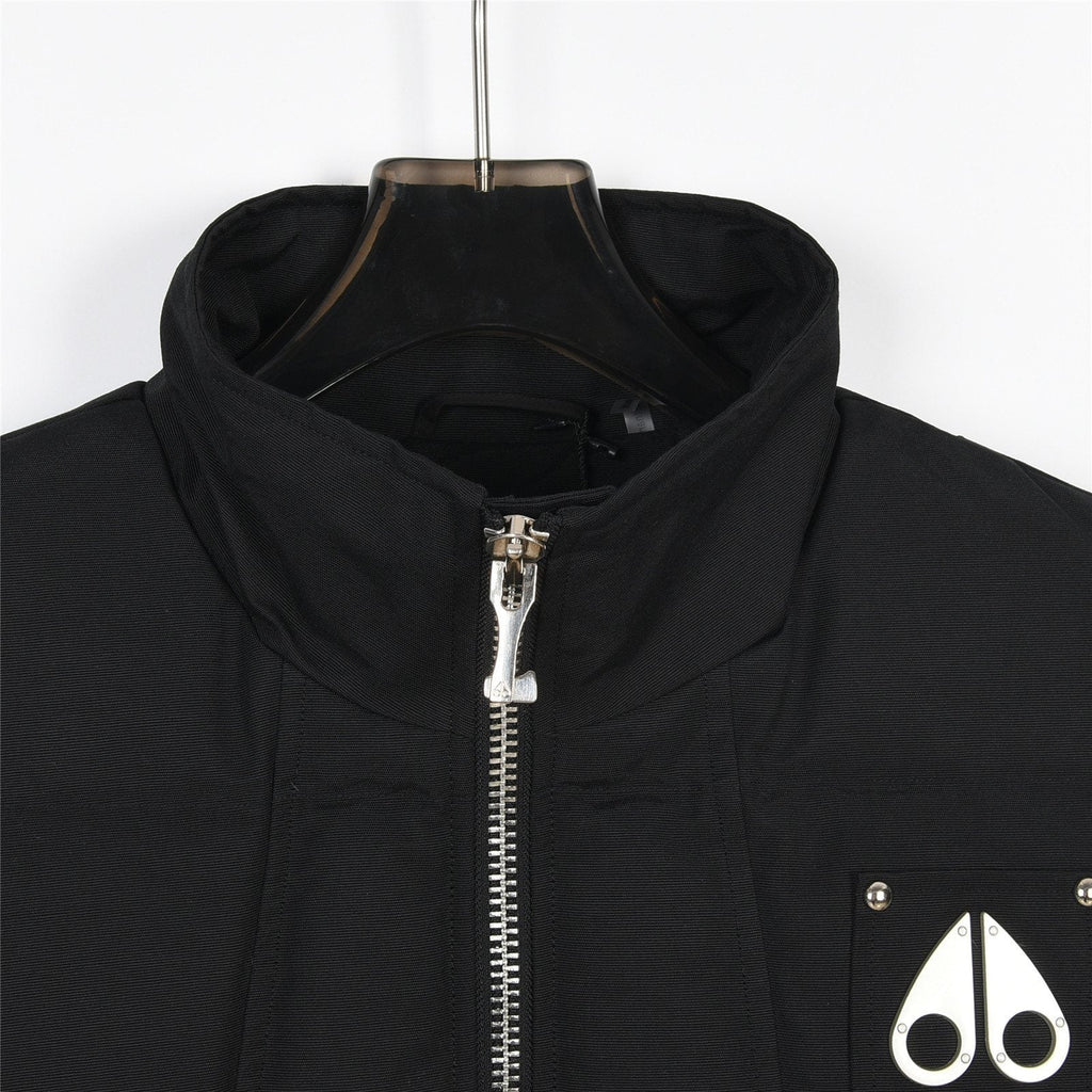 Moose Knuckles Quilted Down Vest - Black