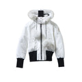 Moose Knuckles Original Debbie Bomber Jacket - White