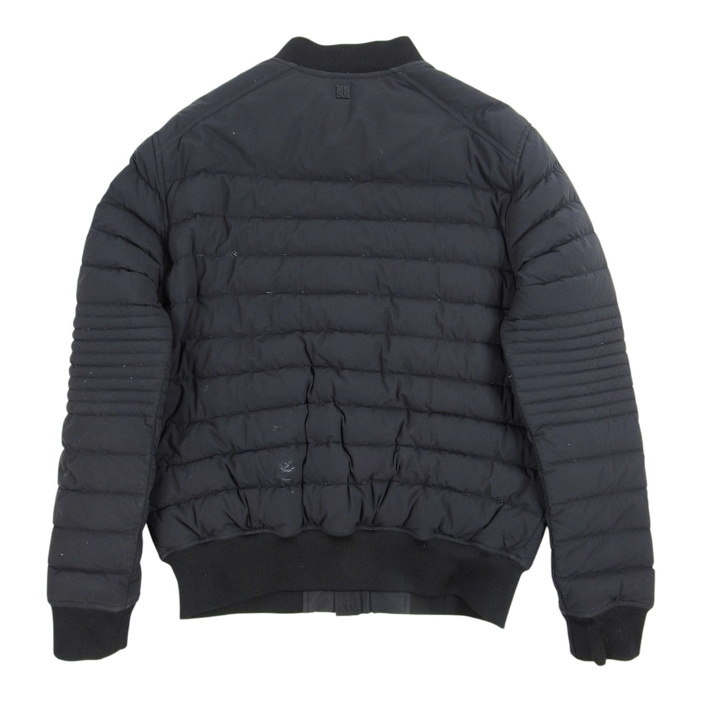 Moose Knuckles Quilted Down Bomber Jacket