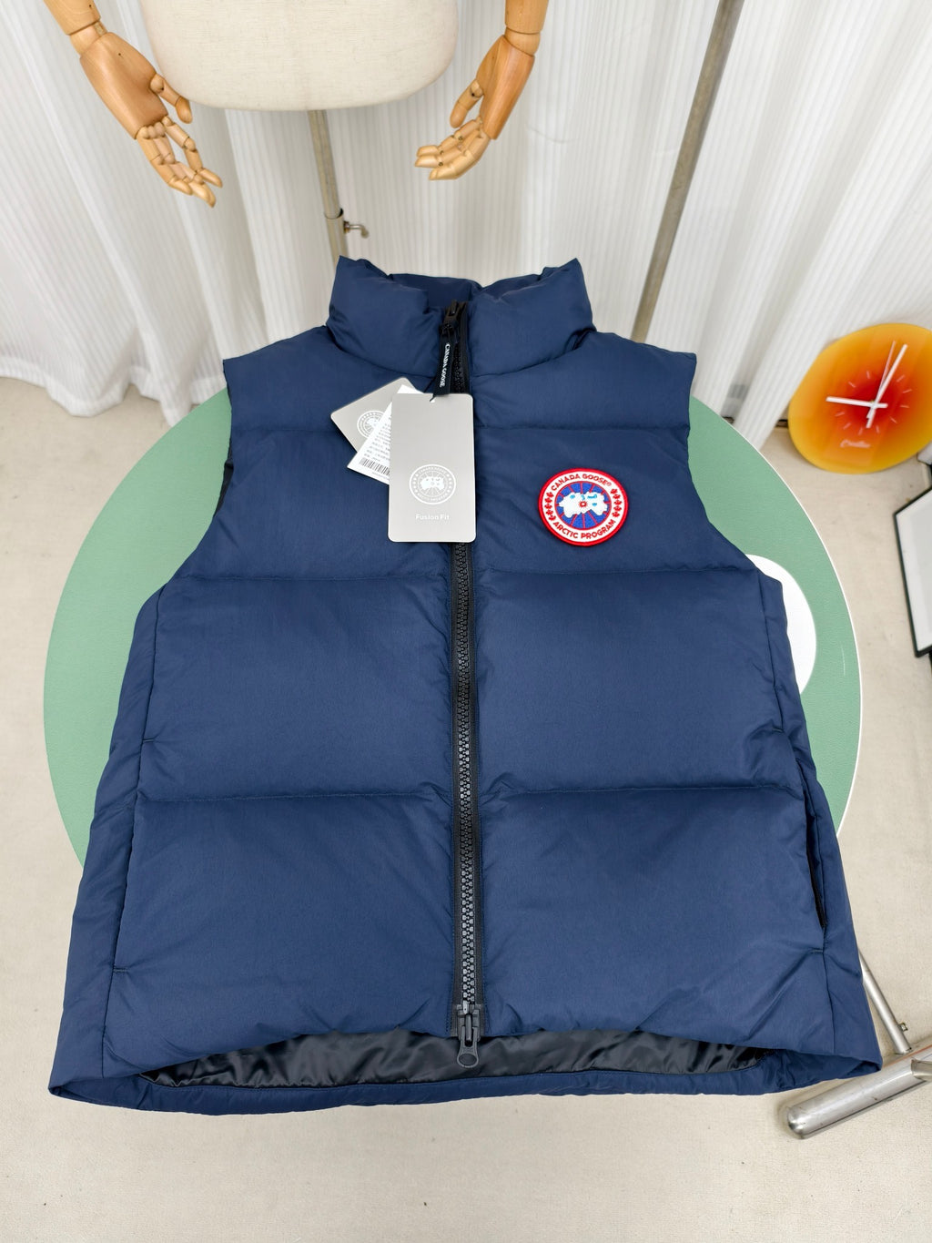 Canada Goose Freestyle Crew Puffer Vest in Navy Blue