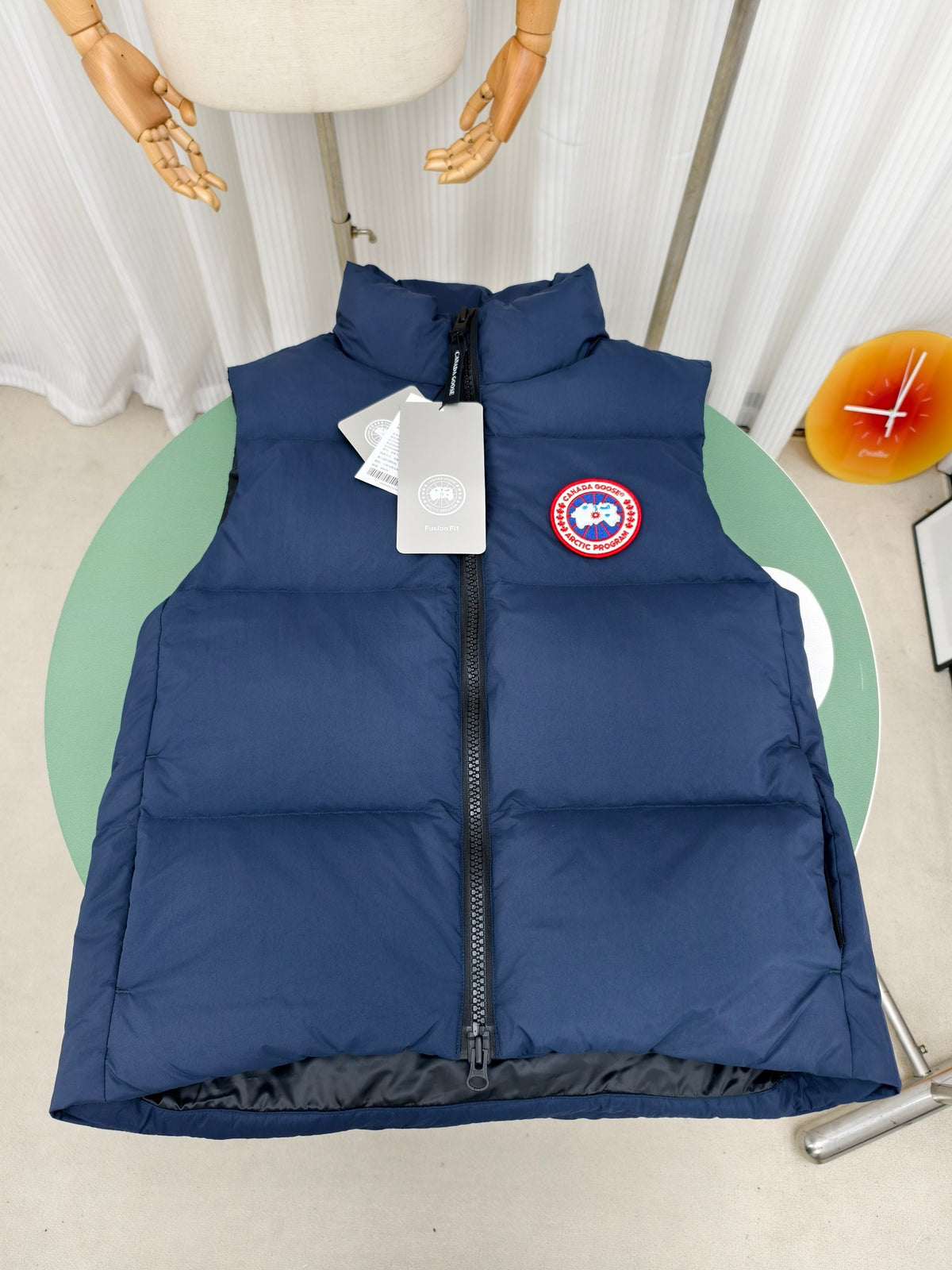 Canada Goose Freestyle Crew Puffer Vest in Navy Blue