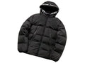 Moncler Maya Hooded Puffer Jacket - Black with Logo Hood