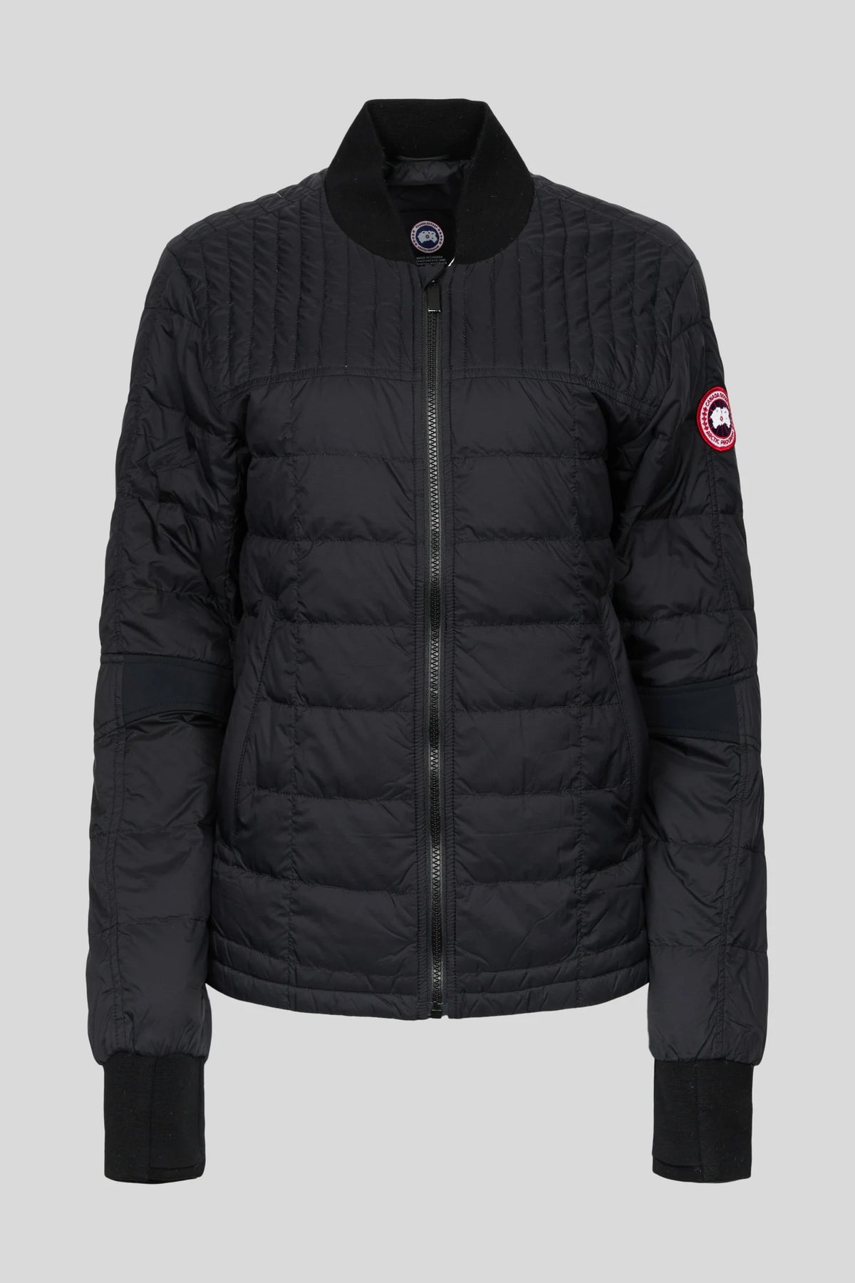 Canada Goose Dunham Quilted Bomber Jacket in Black