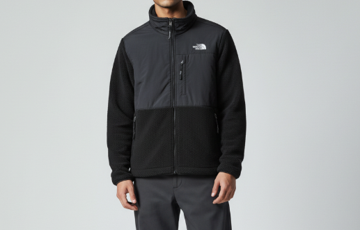 The North Face Men's Hooded Jacket with Zip Pockets