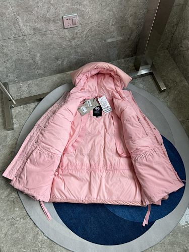 Canada Goose Hooded Utility Jacket in Pink