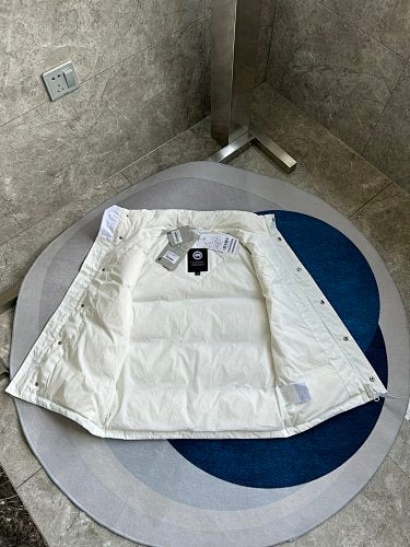 Canada Goose Quilted Stand-Collar Vest in White