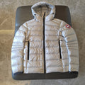 Canada Goose Hooded Puffer Jacket in Silver Grey