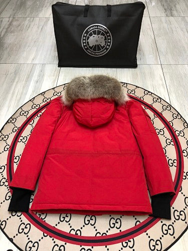 Canada Goose Unisex Expedition Parka in Red