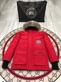 Canada Goose Unisex Expedition Parka in Red