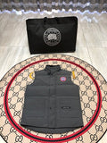 Canada Goose Quilted Stand-Collar Vest in Charcoal Grey
